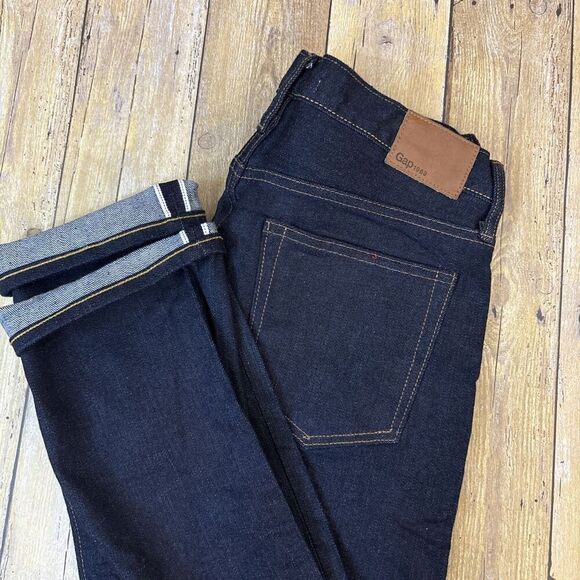 GAP Other - Gap Kaihara Selvedge Jeans Japanese Selvedge Slim Stretch 30X28